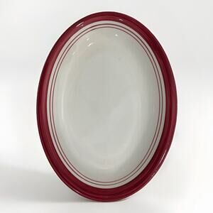 VERY Large Family Style Serving Plate Platter Italy Made for Roma, Inc New York